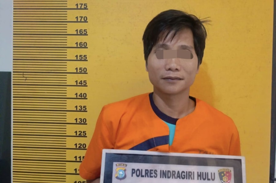 Nekat Bakar Lahan untuk Kebun, Warga  Batang Gansal Inhu Diciduk Polisi