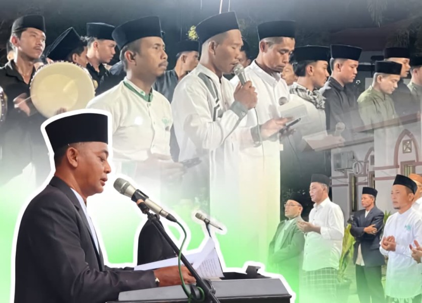 Peringati Hari Pahlawan, Kemenag Bersama Ansor, Irhas & LDNU Meranti Gelar Sholawat Akbar