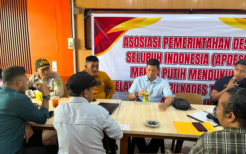 Subdit Politik Dit Intelkam Polda Riau Sosialisasikan Pilkades Serentak 2027 di Inhil
