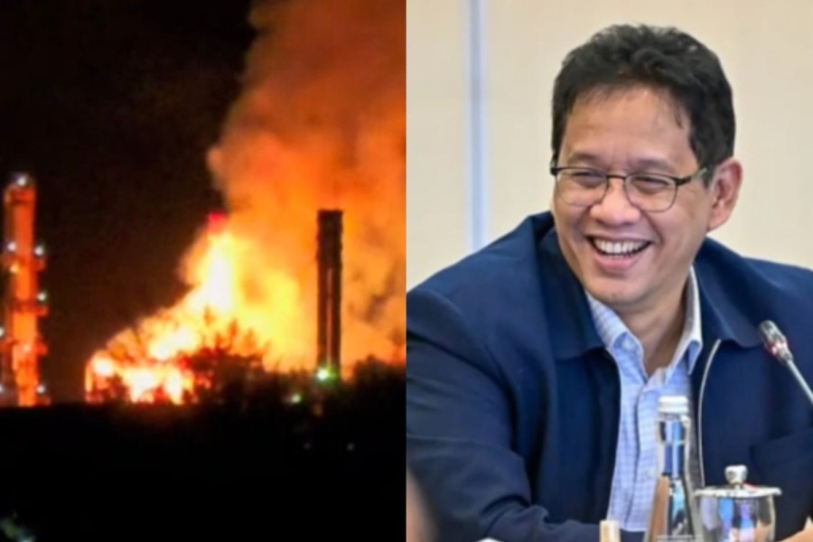Ucapan Menkeu Purbaya Soal Kilang Dibakar Viral Usai Kilang Dumai Terbakar