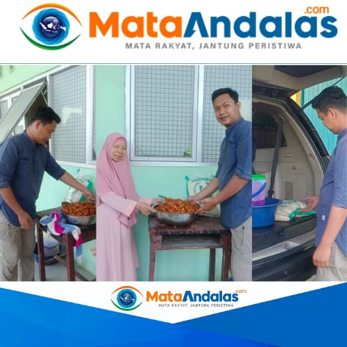 Kepala Desa Punggung Ladiang Berbagi Kebahagiaan, Serahkan Hidangan untuk Panti Asuhan Aisyah Pariaman