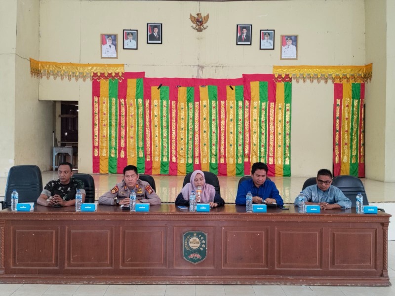 Danramil 03/Minas Hadirkan Perwakilan dalam Rapat Koordinasi Ketenagakerjaan di Kecamatan Minas