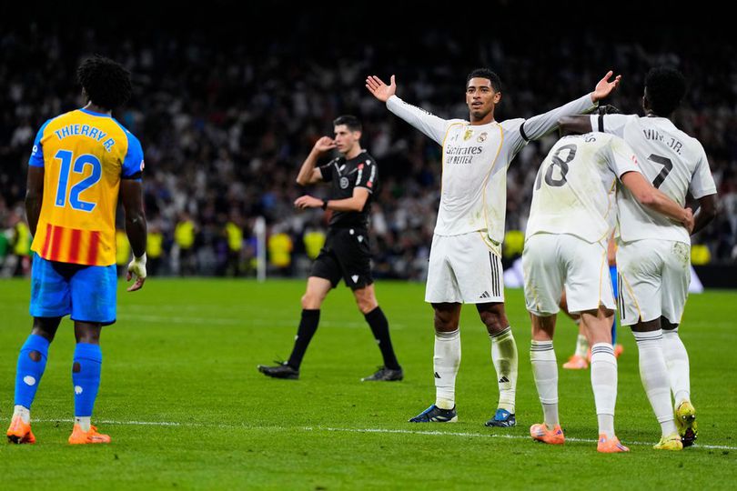 Real Madrid Pesta Gol di Bernabeu, Mbappe dan Bellingham Tampil Menggila