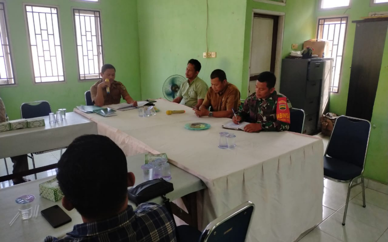 Koramil 03 Giat Komsos di Kelurahan Bangsal Aceh