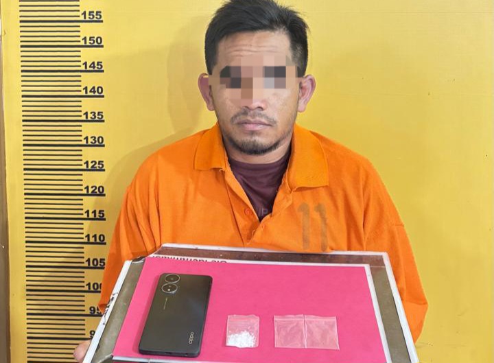 Tak Jera! Residivis Divonis 5 Tahun Kembali Diciduk Kasus Narkotika di Inhu