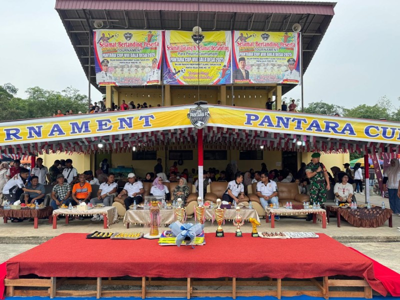 Kapolres Kampar dan Pejabat Lainnya Hadiri Penutupan Pantara Cup VIII,  Dorong Prestasi Olahraga di Kampar