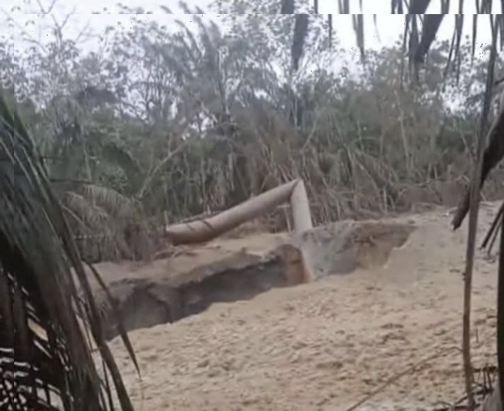 Suara Gemuruh Tengah Malam di Inhu Terungkap Kebocoran Pipa Gas, Warga Sempat Mengungsi