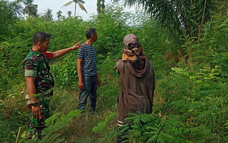 Babinsa Koramil 01/Dumai Padukan Patroli Karhutla dengan Pendampingan Peternak Bebek Pedaging