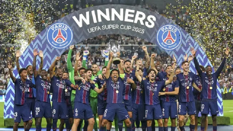 Kalahkan Tottenham, PSG Juara Piala Super Eropa 2025