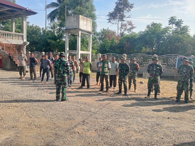 Apel Pagi Satgas TMMD Ke-129 Kodim 0102/Pidie, Maksimalkan Kinerja dan Perkuat Koordinasi di Lapangan