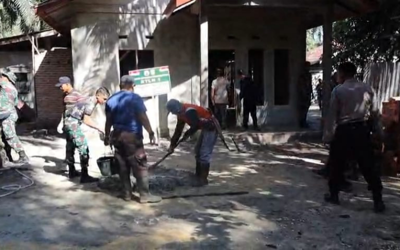 Bedah RTLH, TMMD Kodim 0320 Sinergi Membangun Kesejahteraan Warga