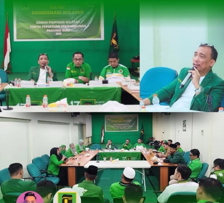 PPP Resmi Bersatu, DPW Riau Langsung Tancap Gas Konsolidasi