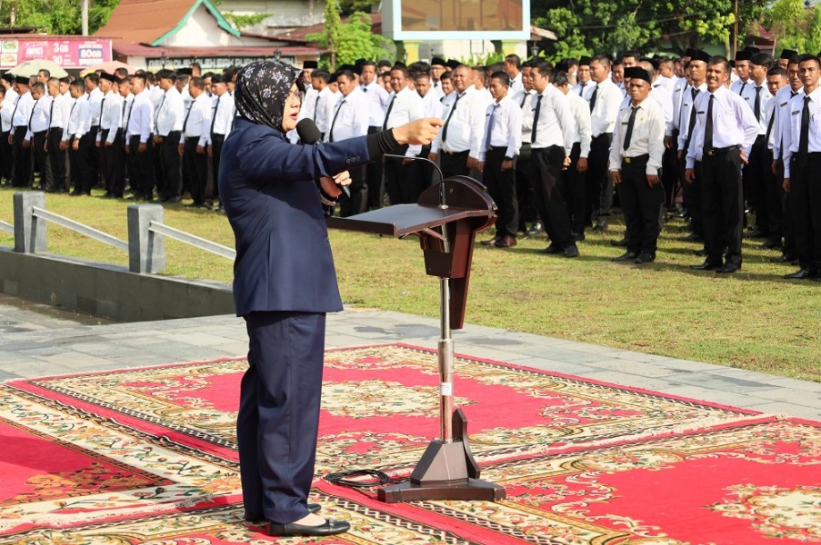 Bupati Siak Lantik 3.054 Honorer Jadi ASN PPPK Paruh Waktu