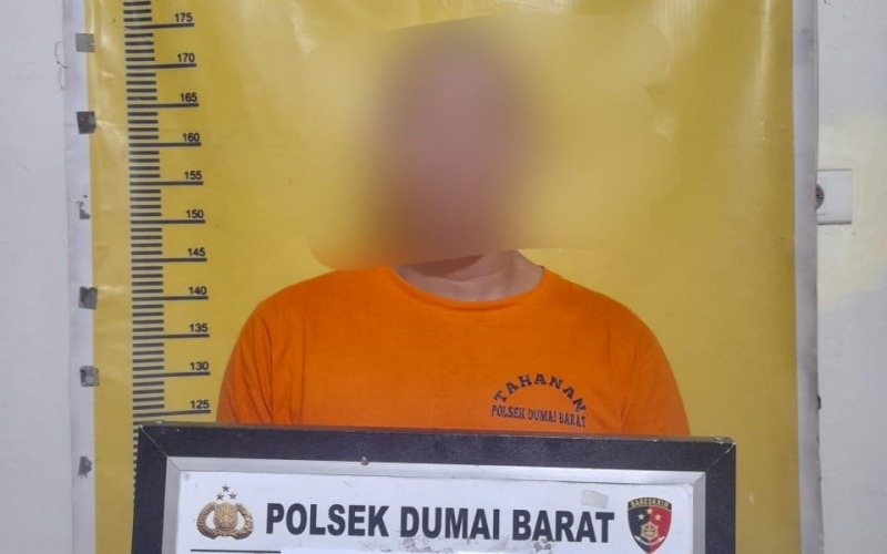 Curi Meteran Air PDAM, Pria ini Diamankan Tim Opsnal Polsek Dumai Barat