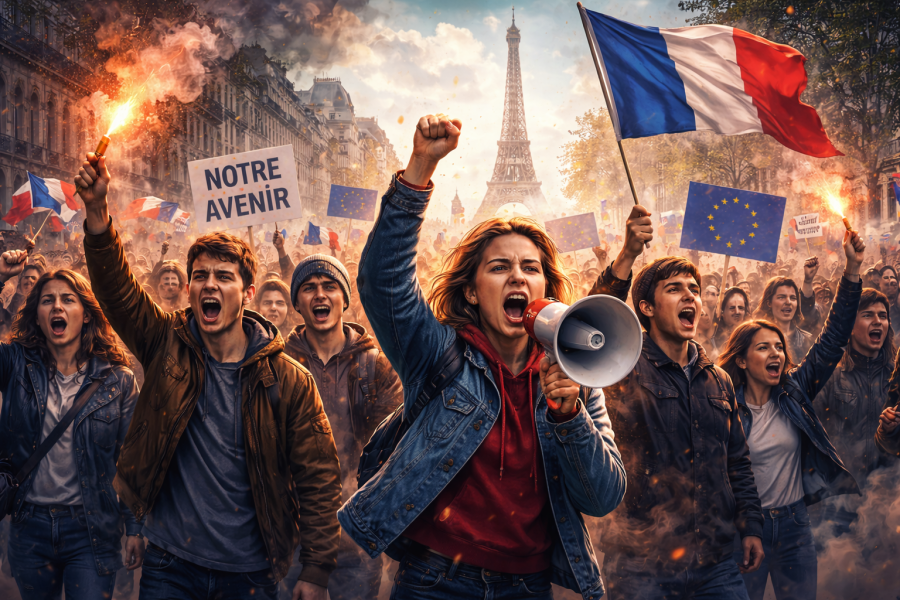 Kebangkitan Gen Z di Politik Prancis Tantang Kebijakan Macron