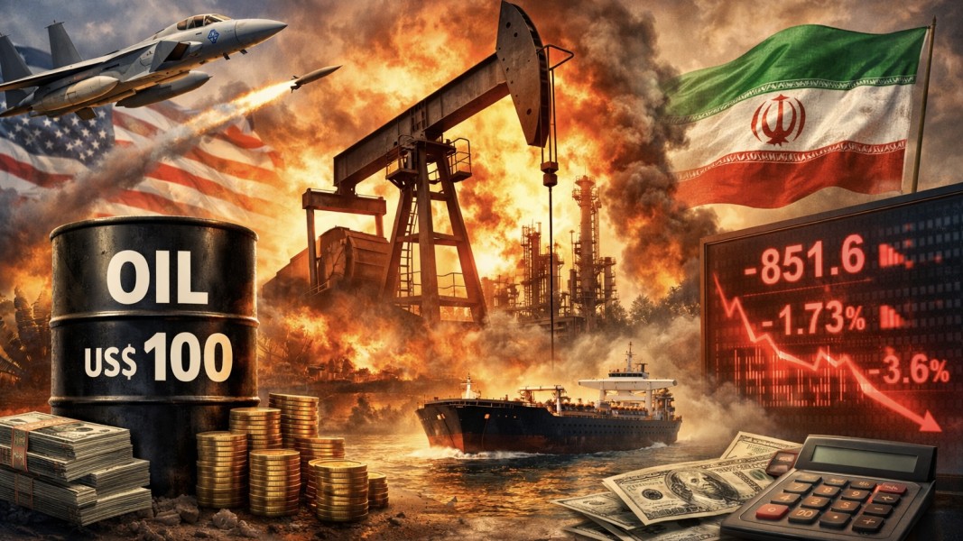 Dampak Perang Iran-AS dan Israel, Harga Minyak Dunia Tembus US$100 per Barel