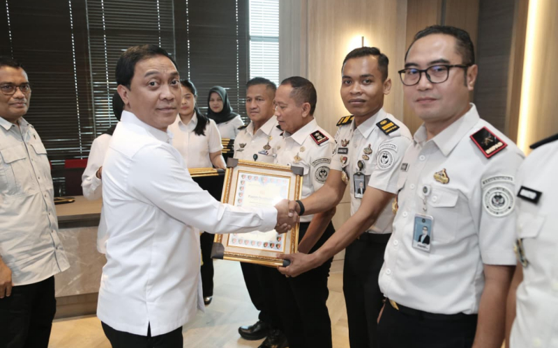 Sinergi Perangi Narkoba, Rutan Dumai Terima Penghargaan dari Bareskrim Polri