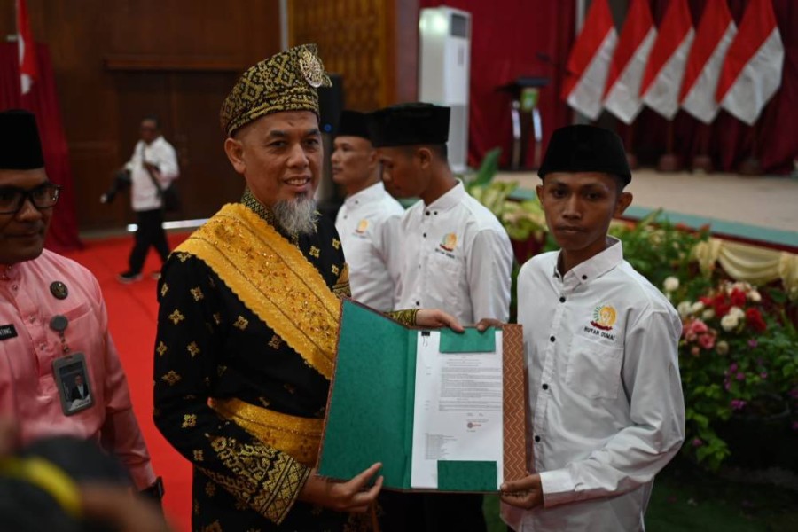 753 Warga Binaan Rutan Kelas II B Dumai Terima Remisi