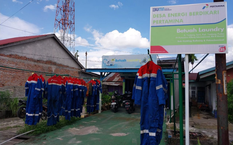 Green Laundry, Terobosan Nelayan Ngokang Dumai Bersama Pertamina