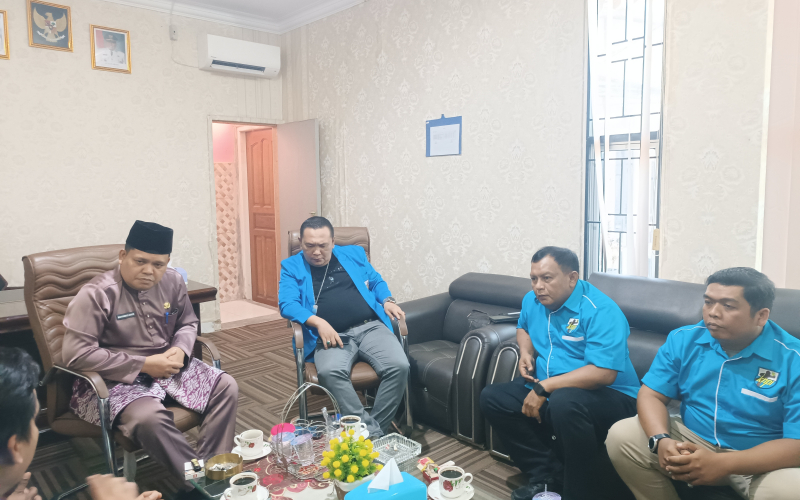 KNPI Dumai Jajaki Sinergi Ketenagakerjaan Bersama Disnakertrans