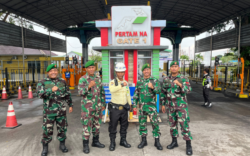 Kodim 0320 Kembali Gelar Patroli Jaga Harkamtibmas di Kota Dumai