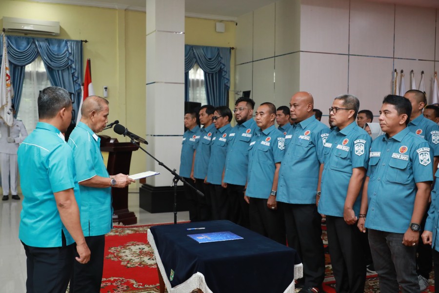 Pengurus KONI Kabupaten Siak Masa Bakti 2025–2029 Resmi Dilantik