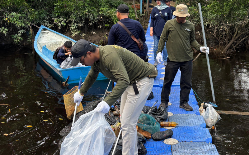 Partisipasi Aktif Kilang Pertamina Dumai di World Cleanup Day, Dorong Kesadaran Kolektif Jaga Lingkungan