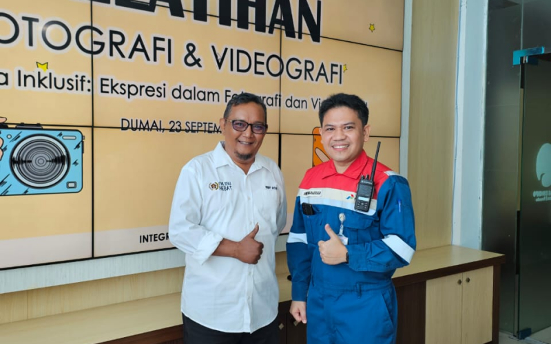 Bersama PWI Dumai, Pertamina Patra Niaga Gelar Pelatihan Kreatif bagi Difabel