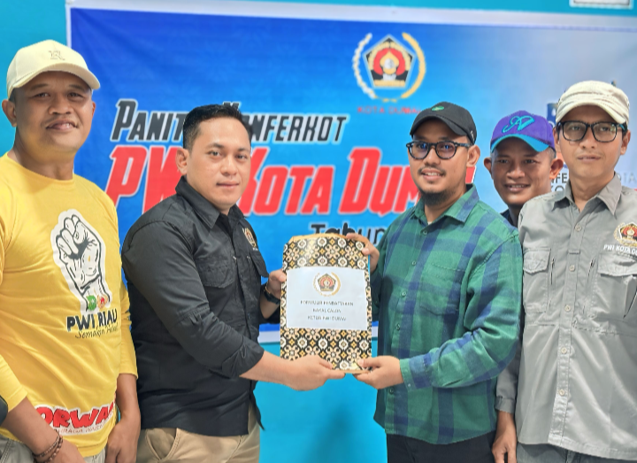 Bambang Prayetno Resmi Daftar Calon Ketua PWI Dumai, Klaim Kantongi Dukungan 70 Persen