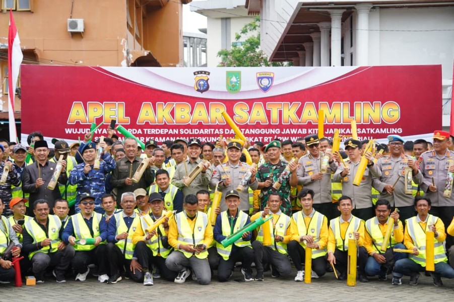 Kapolda Riau Luncurkan Green Satkamling