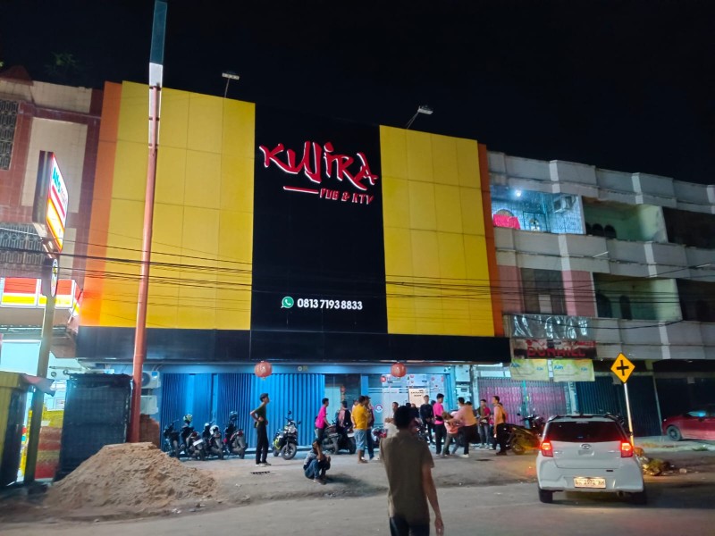 Digerebek Tengah Malam, Tamu Kujira Pub & KTV Dumai Diamankan Polisi Diduga Terkait Narkoba