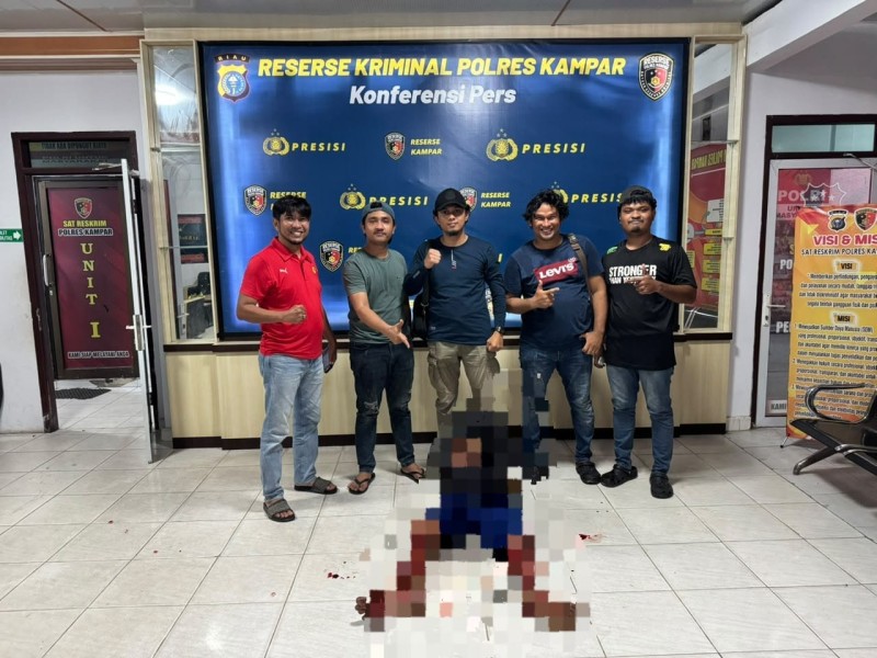 Sembunyi di Tapung, Buronan Pelarian Sel Polres Kampar Akhirnya Tertangkap