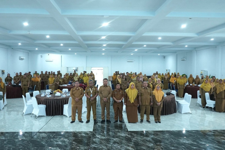 Wakil Bupati Asahan Ikuti Sosialisasi Penguatan BLUD Secara Zoom Bersama Dirjen Bina Keuangan Daerah Kemendagri