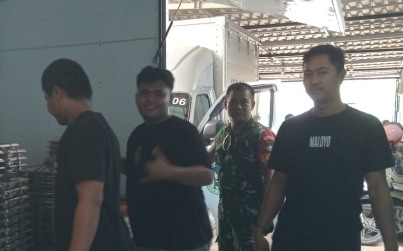 Sebanyak 1.275 Pelajar di Dumai Terima Makanan Bergizi Gratis, Babinsa Turut Mendampingi