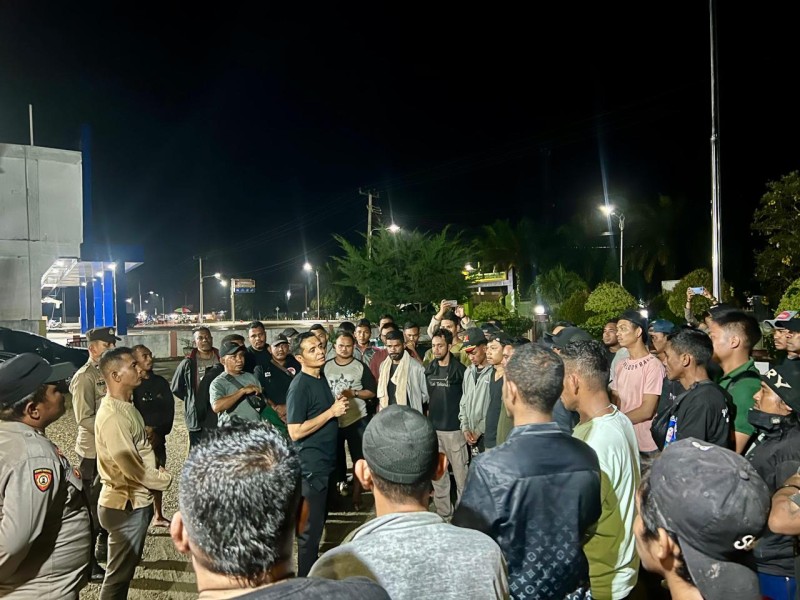 Polres Rokan Hulu Amankan Konflik Antar Dua Kelompok Di Bonai Darussalam, Situasi Aman dan Kondusif