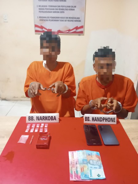 Polres Kampar Grebek Pengedar Shabu, 2,02 Gram Diamankan!