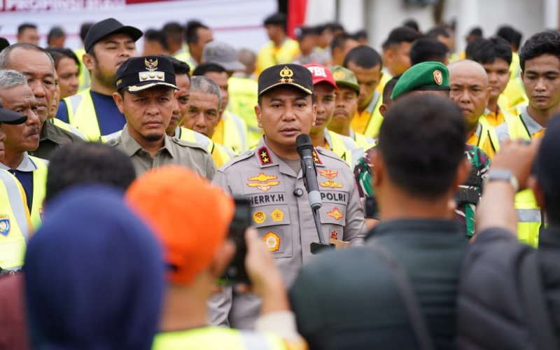 Kapolda Riau Luncurkan Program Green Satkamling