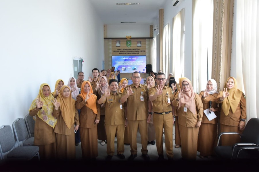 DPMPTSP Bengkalis Canangkan Zona Integritas Menuju WBK dan WBBM