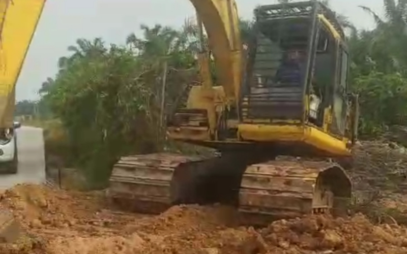 Tanah Timbun PT SDO Lubuk Gaung Dipertanyakan, Warga Minta Legalitas Dibuka Terang