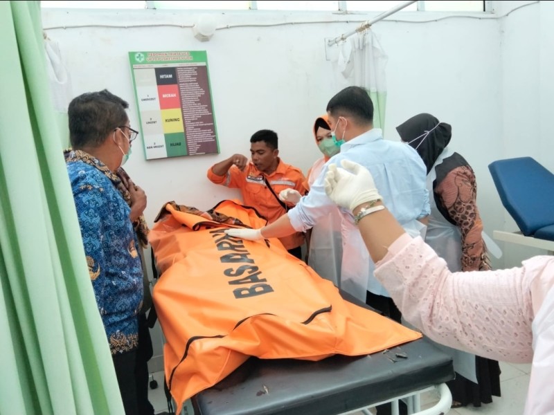 Pencarian Berakhir Duka, Rifki Korban Jatuh dari Jembatan Rantau Berangin Ditemukan Meninggal Dunia