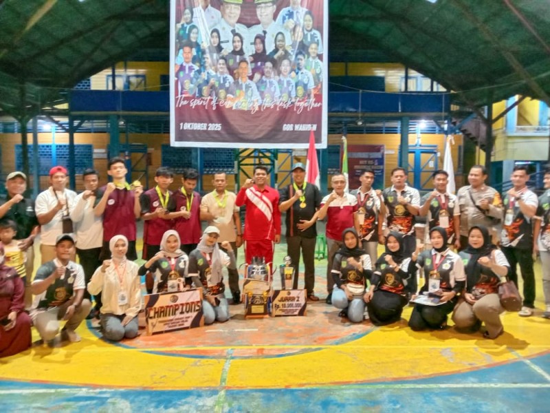 Final Dramatis, Bangko Pusako Sabet Juara Bupati Cup I Usai Tumbangkan Pujud Perkasa