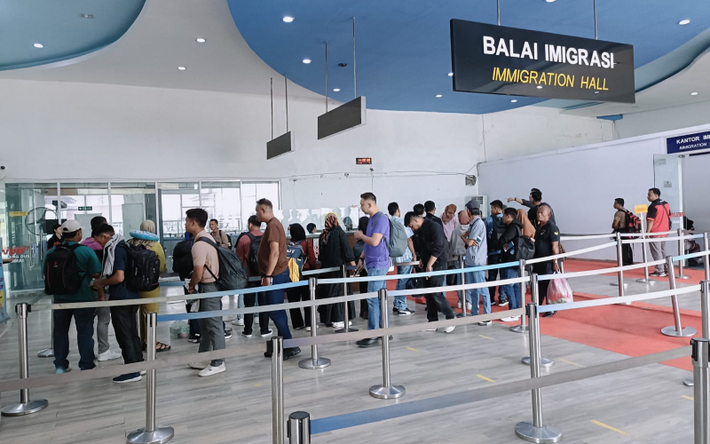 Antisipasi Lonjakan Penumpang Nataru, Pelindo Regional 1 Dumai Siaga Penuh