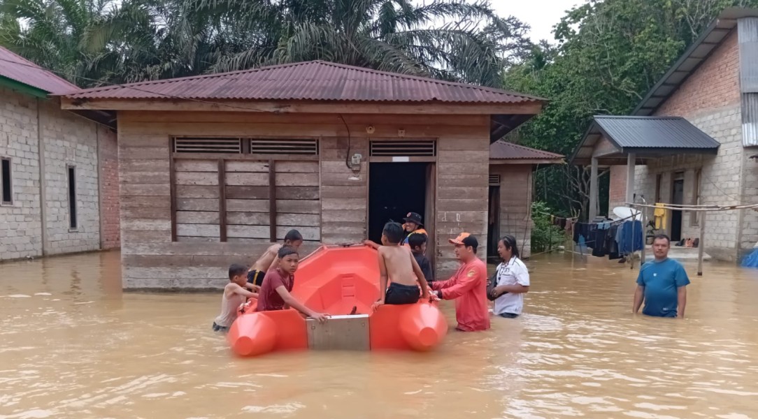 Banjir Rendam Desa Limau Manis Kemuning, 54 KK Terdampak