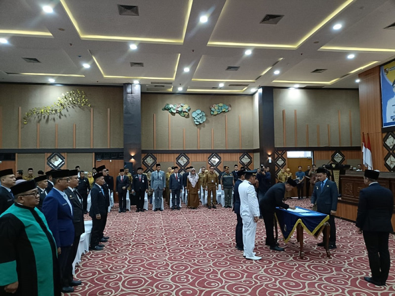 Nama-nama Pejabat Eselon III dan IV yang Dilantik Wako Agung, Denny Muharpan Sekretaris Bapenda