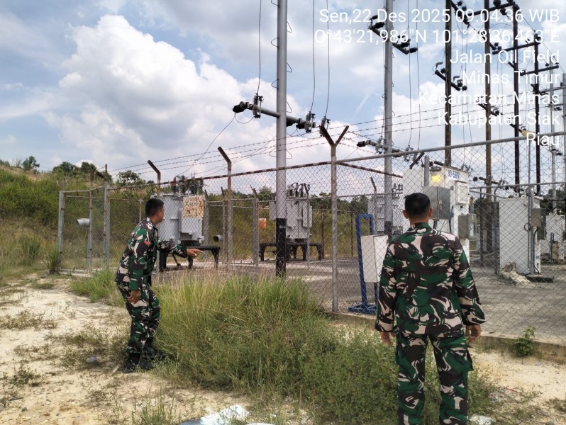 Babinsa Serda Mayus Maruli: Patroli Penguatan Binter di Area Minas Field Berjalan Aman dan Kondusif