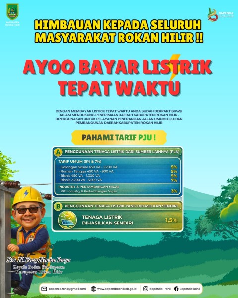 Iklan Ucapan Bapenda Rohil