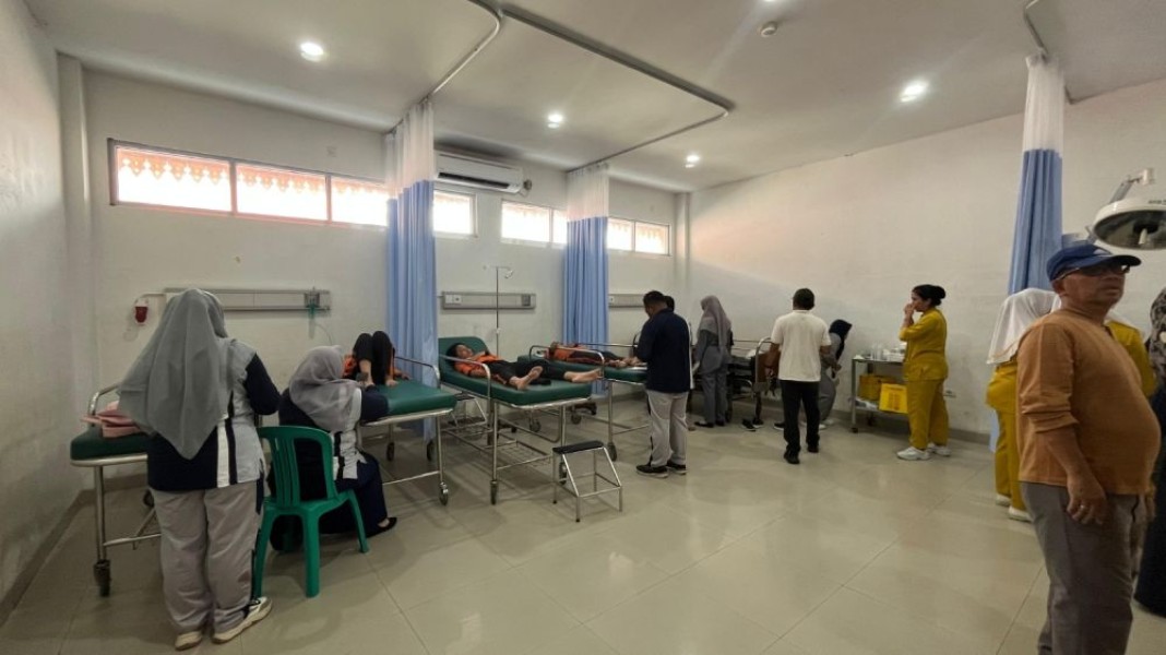 Bupati Afni Ajak Ribuan Kader NU Riau Doakan Korban Runtuhnya Tangsi Belanda Siak