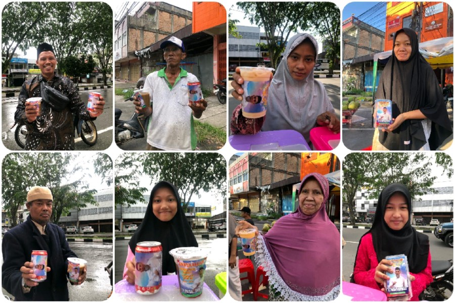 Aktivis Pendidikan Riau Bagikan Ratusan Takjil Menjelang Idul Fitri