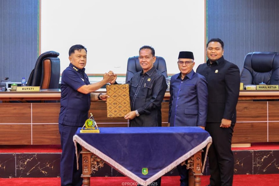 Defisit Rp 9,67 miliar, APBD Perubahan Meranti 2025 Disahkan Rp 1,227 Triliun