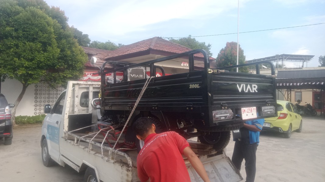 Konsisten Bergerak dan Berkolaborasi Untuk Atasi Masalah Sampah, Kelurahan Kerinci Timur Turunkan Tiga Unit Viar